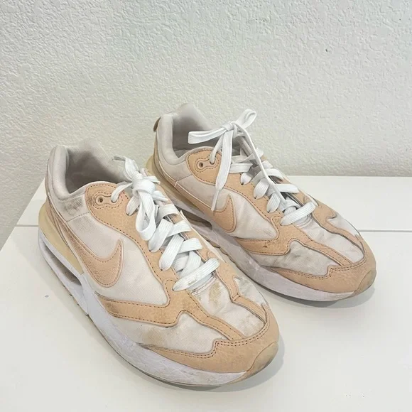 NIKE Air Max Dawn Light Soft Pink White Women's Shoes Sneaker Size 8.5 - Picture 3 of 10
